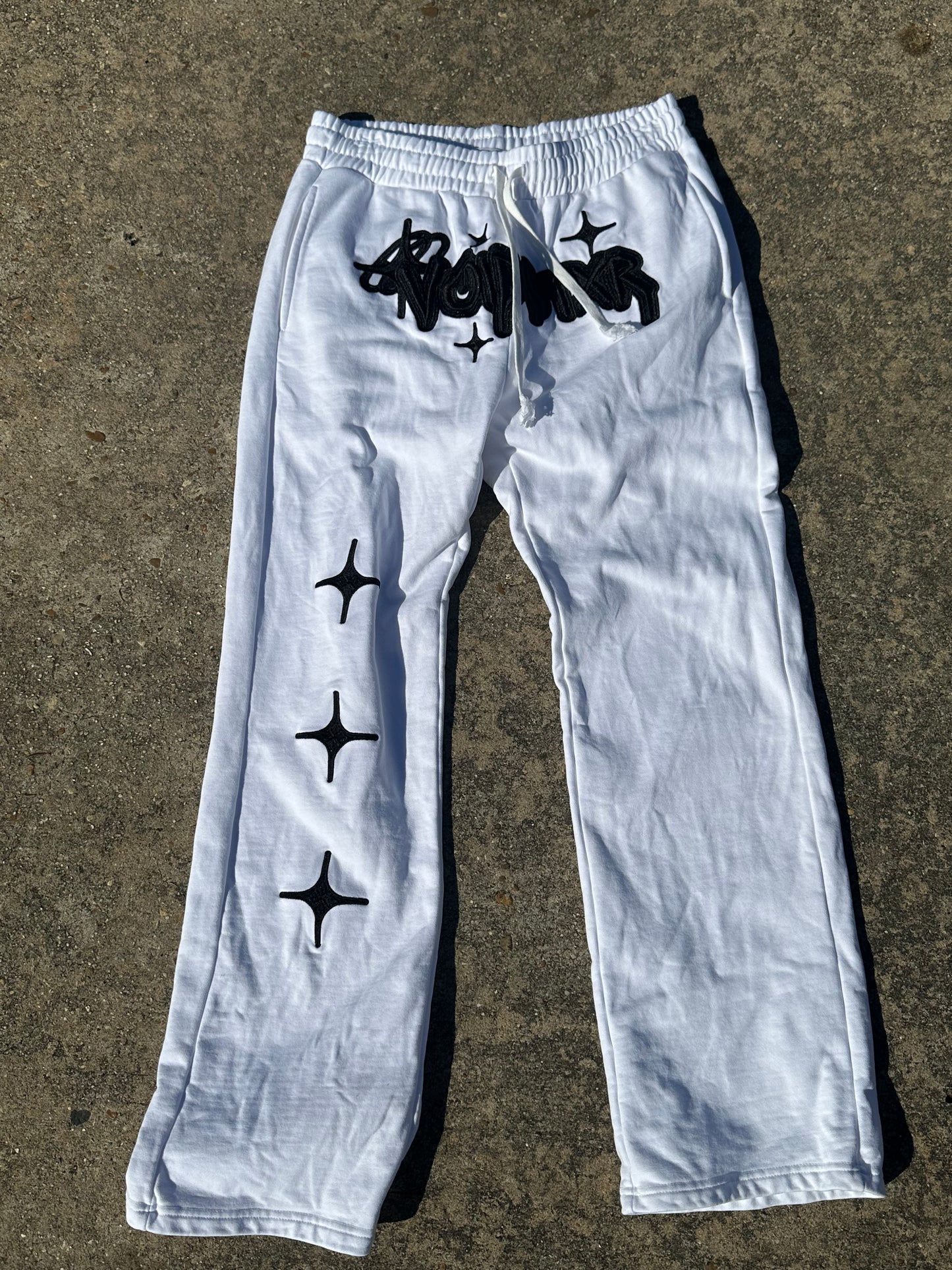 VOIDSTXR SWEATPANTS (WHITE)