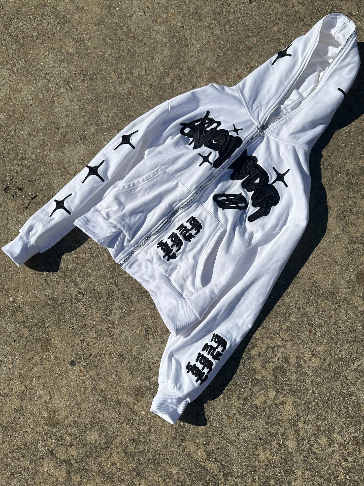 VOIDSTXR ZIPUP (WHITE)