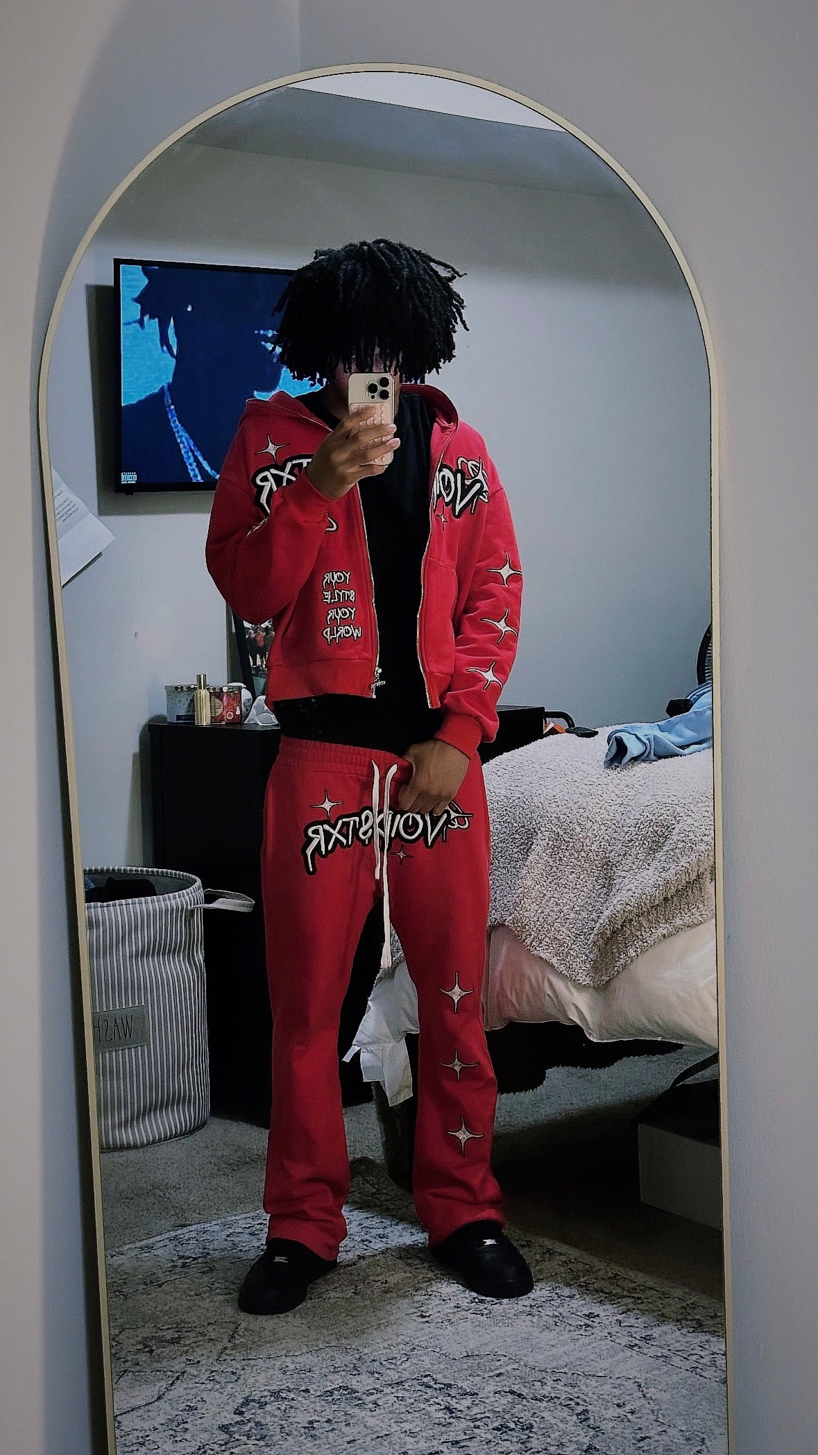 VOIDSTXR SWEATPANTS (RED)