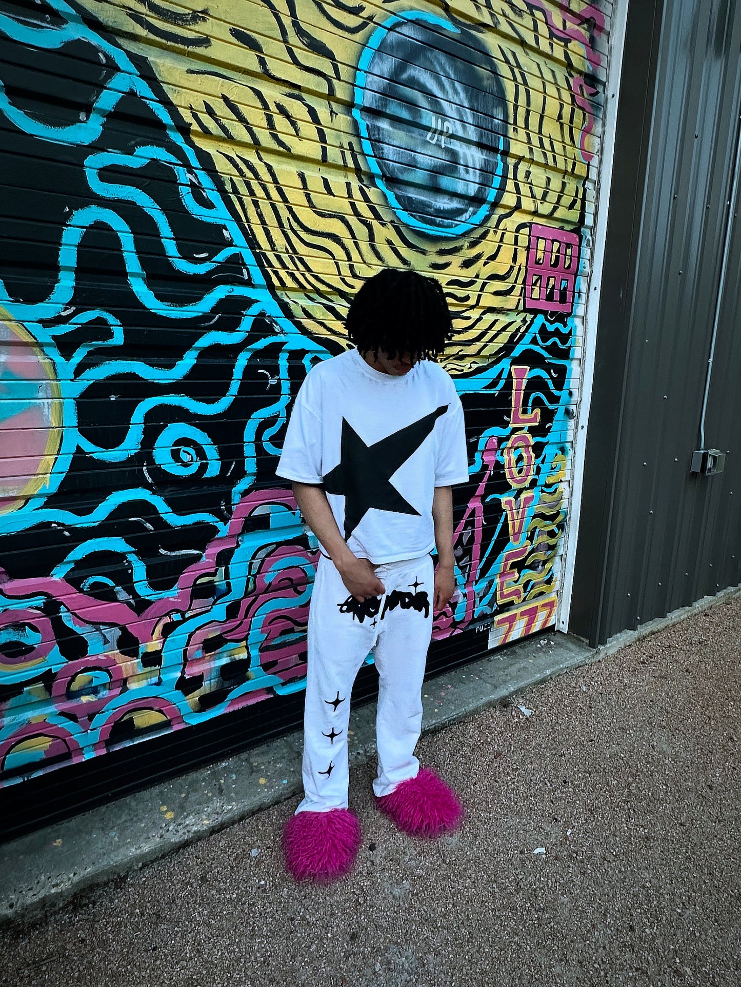 VOIDSTXR SWEATPANTS (WHITE)