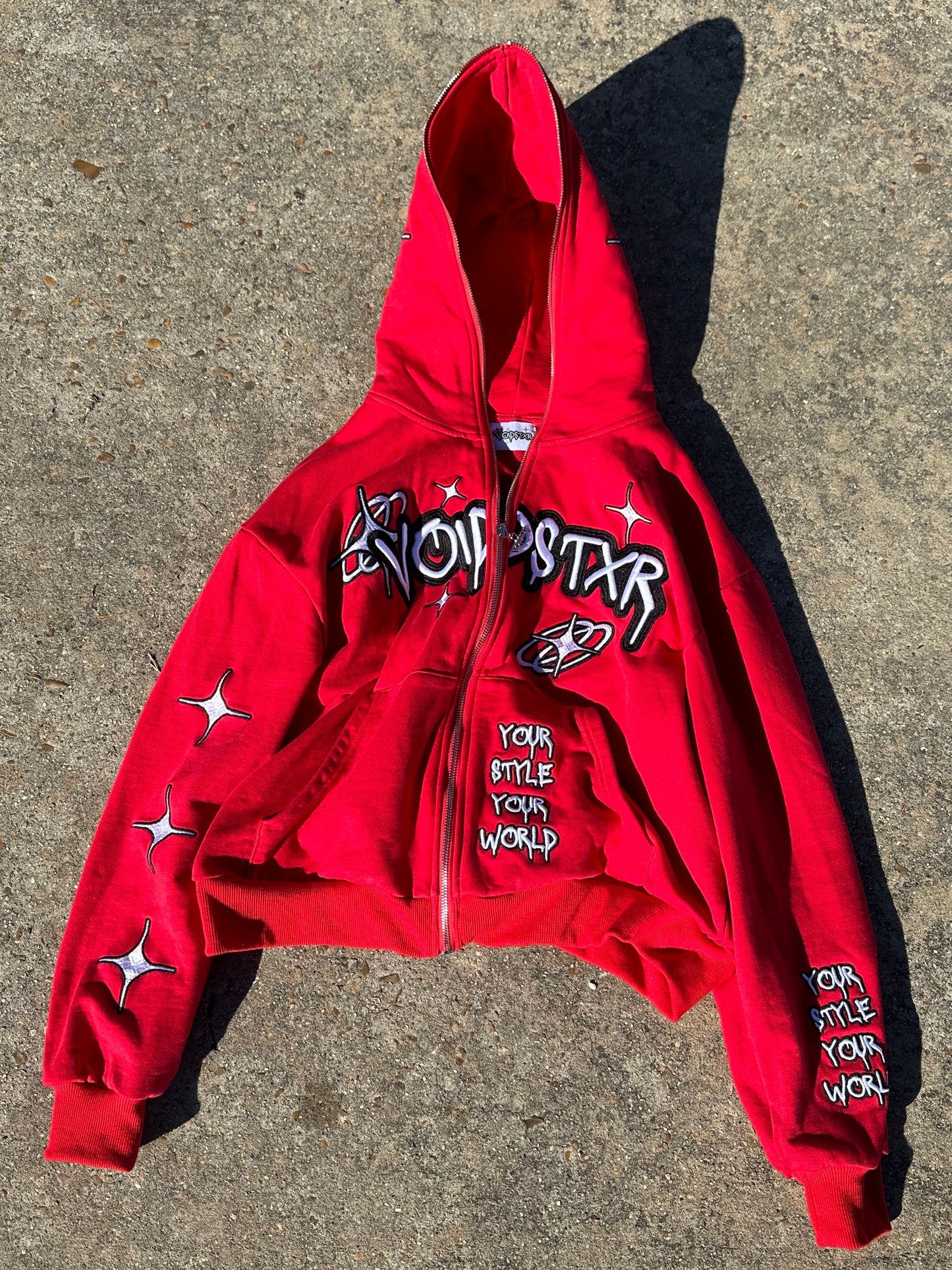 VOIDSTXR ZIPUP (RED)