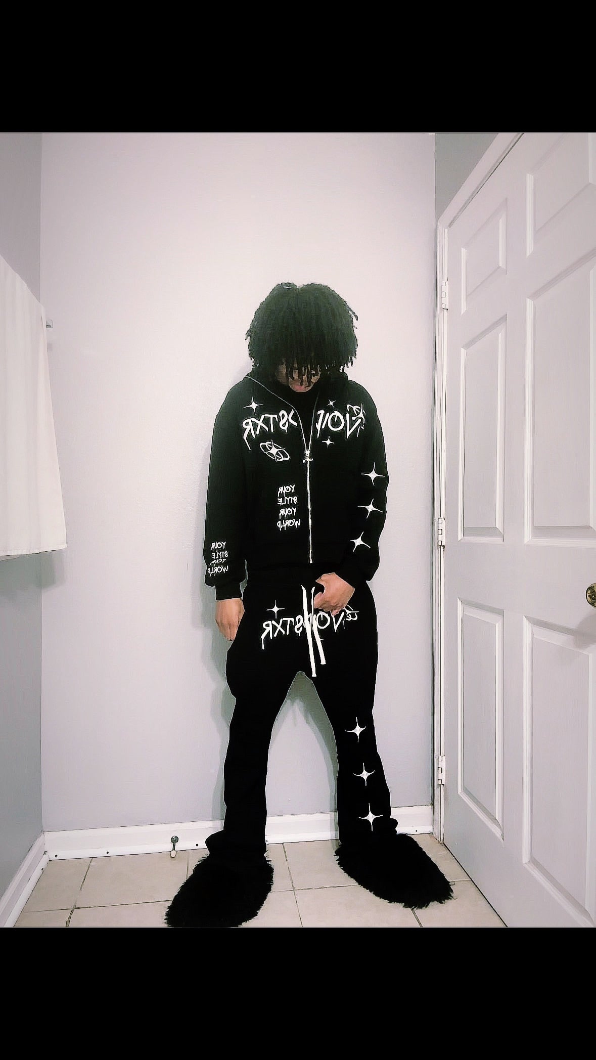 VOIDSTXR ZIPUP (BLACK)