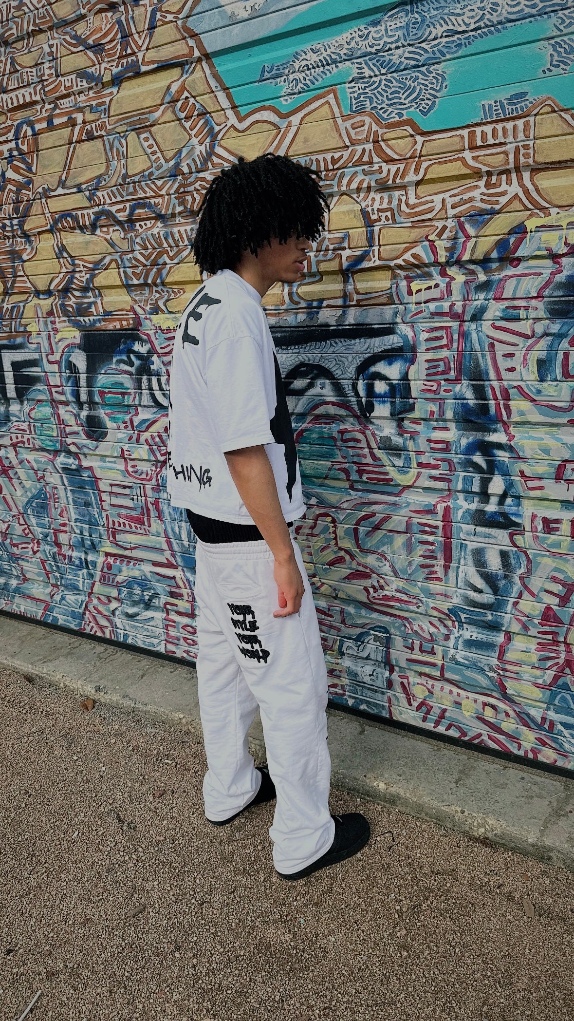 VOIDSTXR SWEATPANTS (WHITE)