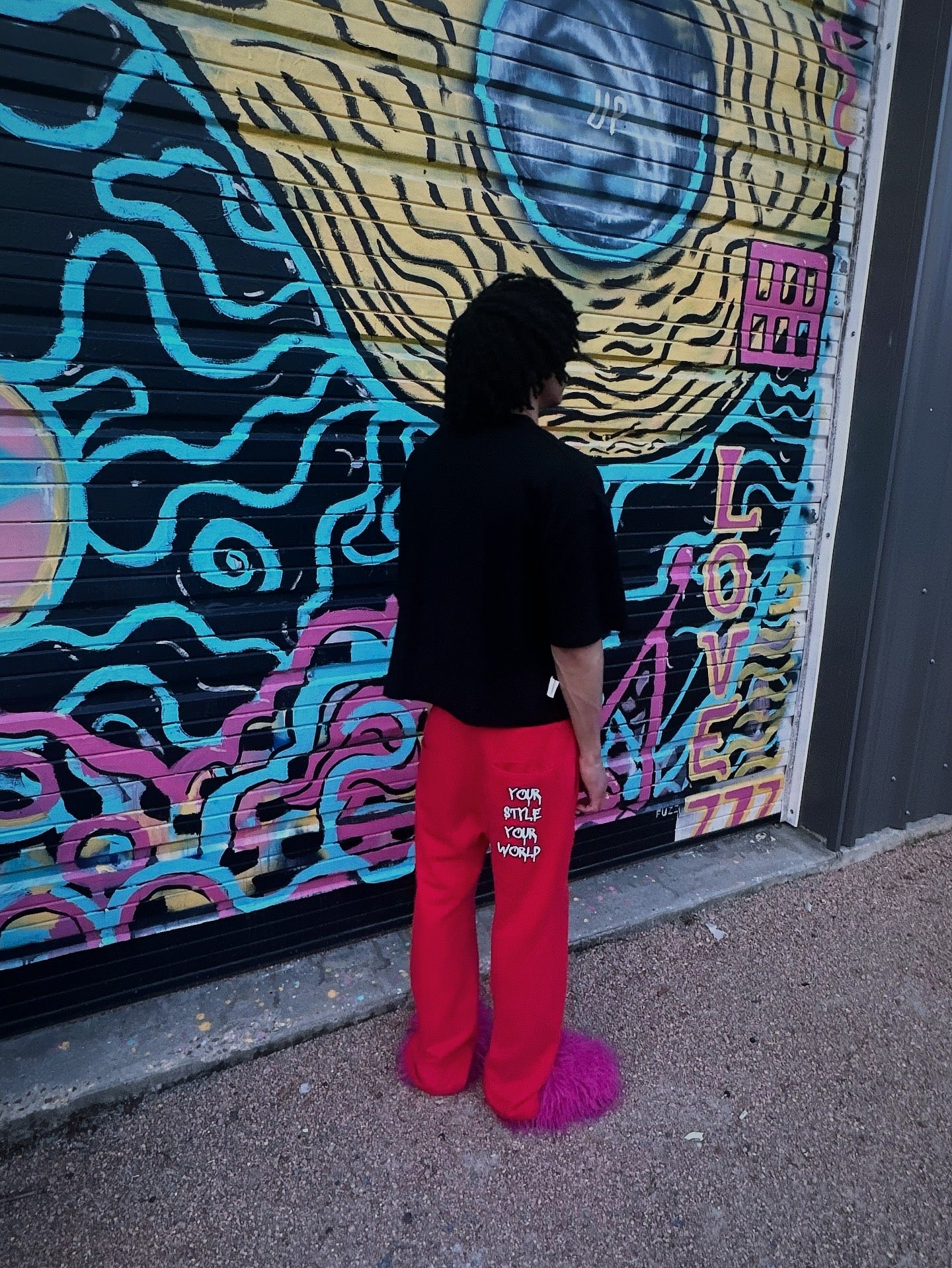 VOIDSTXR SWEATPANTS (RED)