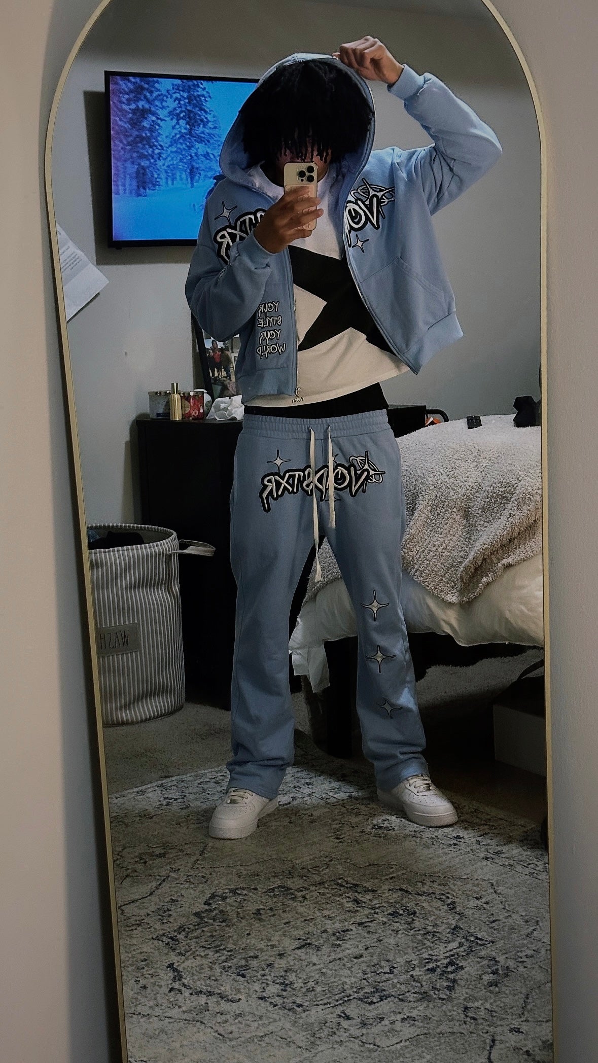 VOIDSTXR SWEATPANTS (BLUE)