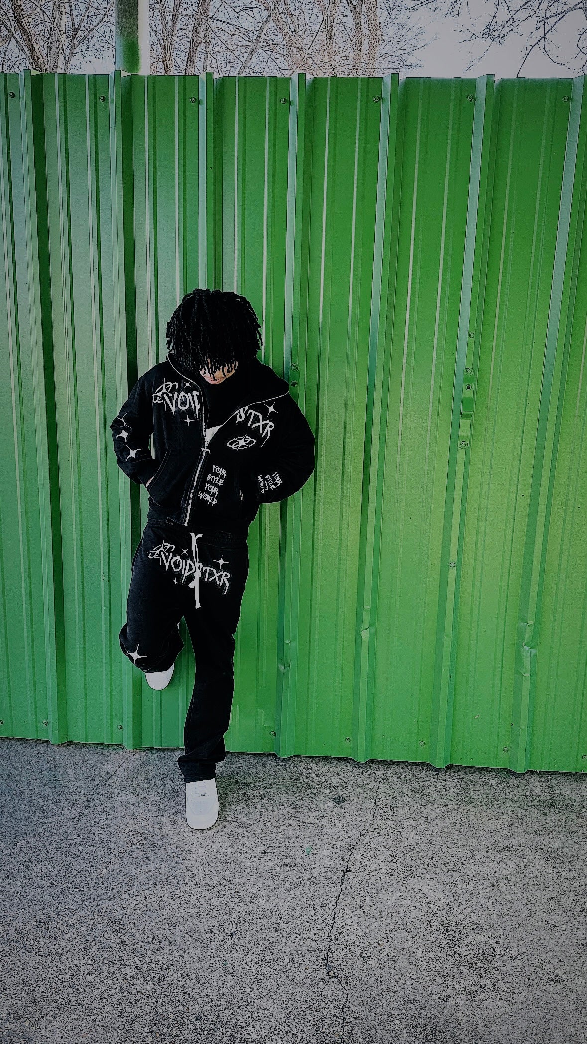 VOIDSTXR ZIPUP (BLACK)