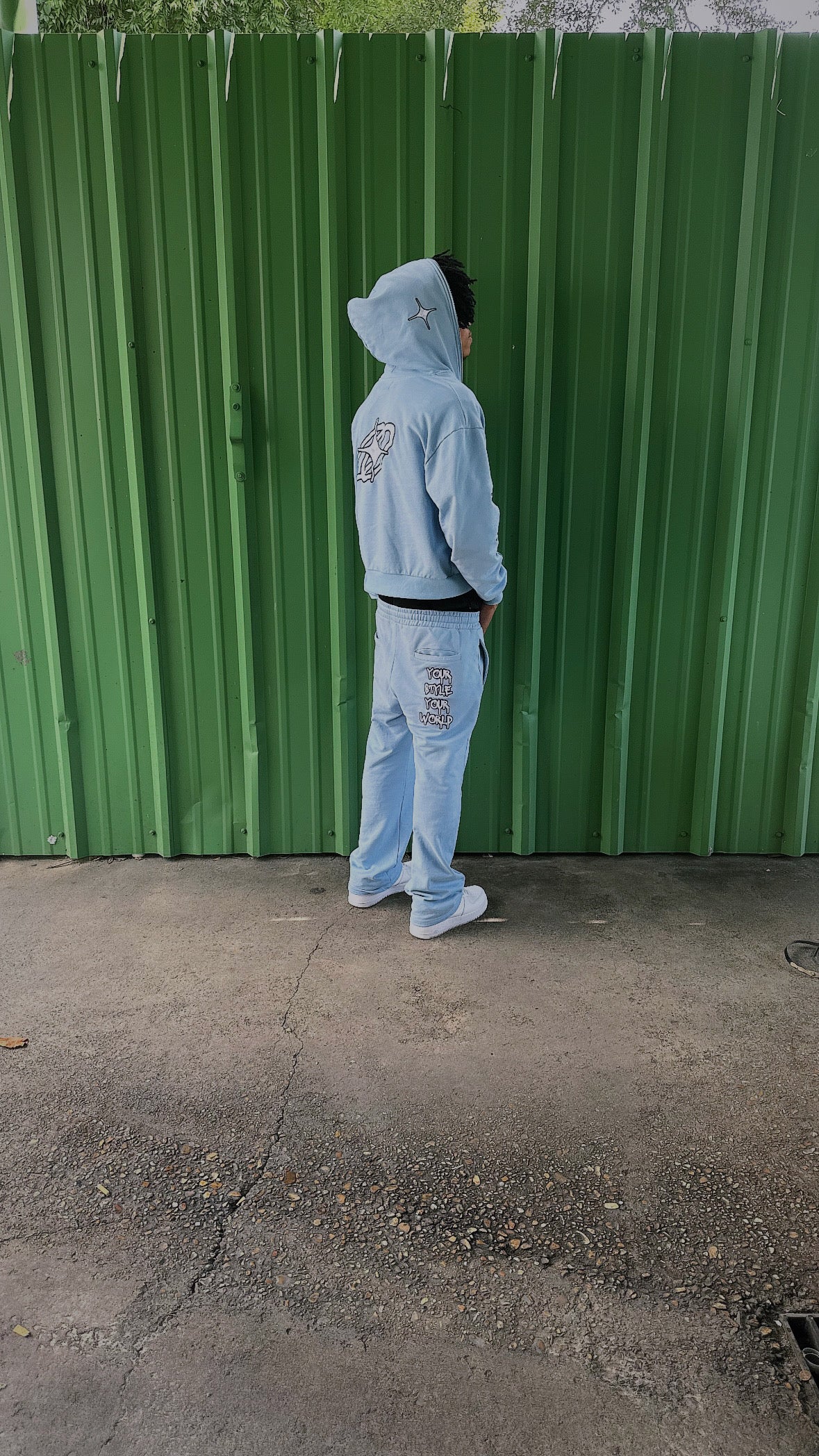 VOIDSTXR SWEATPANTS (BLUE)