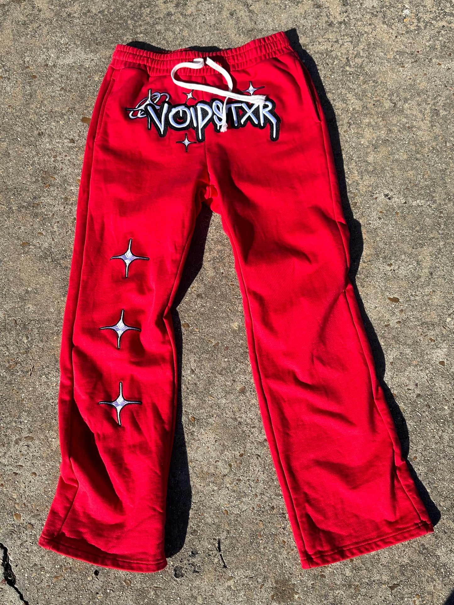 VOIDSTXR SWEATPANTS (RED)