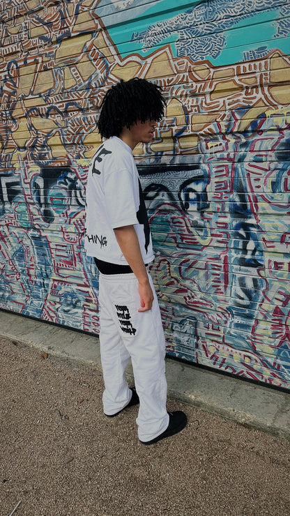 VOIDSTXR SWEATPANTS (WHITE)