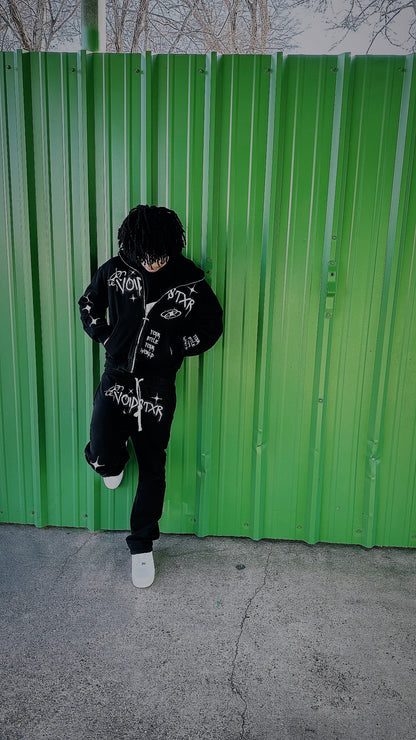 VOIDSTXR ZIPUP (BLACK)