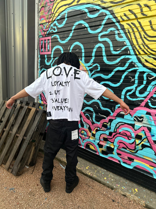 VOIDSTXR “L.O.V.E” SHIRT (WHITE)