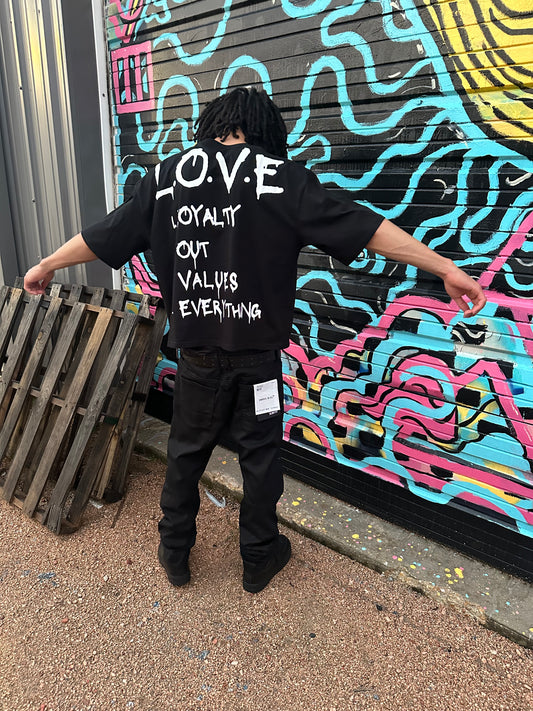 VOIDSTXR “L.O.V.E” SHIRT (BLACK)